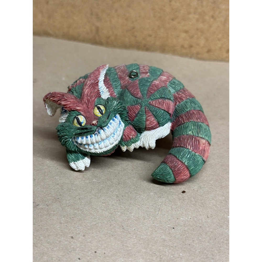Cheshire Cat Alice in Wonderland Grinning Cat Resin Figurine Collectible